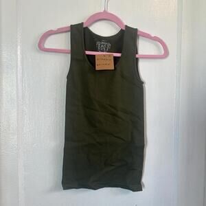 Dark Military Green Tank